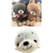 日單 韓單《小海豹/the bears' school/神偷奶爸/小熊學校/傑琪》抱枕 玩偶 娃娃 玩偶 擺件