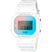【CASIO】卡西歐 G-SHOCK 彩色鏡面方型手錶 電子錶 DW-5600TL-7 台灣卡西歐保固一年