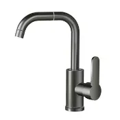 家用冷熱洗手盆龍頭 20*4.6*25.5cm 廚房水龍頭 冷熱水龍頭 水槽龍頭 廚房龍頭 臺面鵝頸龍頭