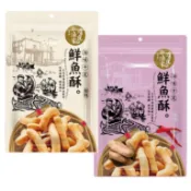 【蝦皮直營】滬尾漁家 鮮魚酥 150g/包 原味/辣味 淡水名產 魚酥 零食