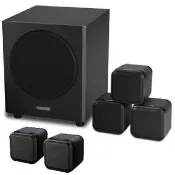 【MISSION】M-Cube+SE  5.1聲道迷你家庭劇院組合(RX-V385擴大機)
