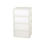(店+)【KEYWAY 聯府】順豐收納王(SQ940 特大聚寶四層櫃-附輪)