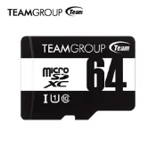 Team 十銓 Micro SDXC 64G UHS-I U1 C10 記憶卡(含轉卡)