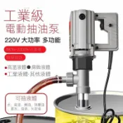 耐高溫 手提式 電動抽油泵 110v-220v柴油加油機 高粘稠化工 防腐蝕 抽液油器 抽油機 抽油泵