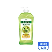 【全聯線上購】【茶樹莊園】茶樹超濃縮洗碗精-檸檬解垢 1000g x12瓶