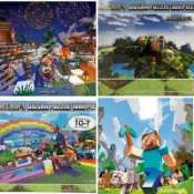 🇯🇵 日本空運 全新正版 Ensky Minecraft 拼圖 周邊 麥塊 我的世界 300片 500片 1000片