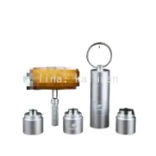 【崇德店】COH古巴雪茄鑽開孔器四合一 三刀頭打孔器鋒利雪茄刀防燙叉禮盒装