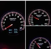 Daemon OLED 三代 三環錶 三合一 水溫錶 油溫錶 油壓錶
