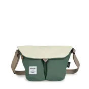 hellolulu Mini KASEN 環保系列 輕旅戶外側背包-鵝黃海藍 墊腳石購物網