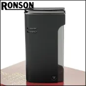 ☆福星煙具屋☆全新【RONSON】RONJET系列-瓦斯噴射打火機-銷光黑款 NO.R29-0003