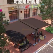廠家直銷🎉合金鋼伸縮車棚 雙開停車棚 戶外移動雨篷 庭院大型遮雨棚 伸縮式雨棚 家用遮陽棚 戶外涼亭帳篷 室外移動車庫
