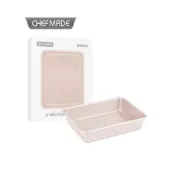 (店+)【Chefmade 學廚】美國 chefmade 學廚 9吋長方型烤盤 加深不沾方形烤盤 蛋糕模 WK9444 ◆◆大祺百貨◆◆