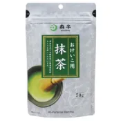 ☆小比愛日本☆ 現貨 日本 森半 無糖 宇治抹茶 抹茶粉 可烘焙 飲品 飲料 甜點 冰淇淋 可另加牛奶 抹茶拿鐵 抹茶