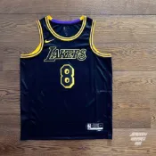 (店+)【NIKE 耐吉】Kobe Bryant Mamba Lakers 湖人 黑曼巴 蛇紋 NBA 球衣 FN7297-010