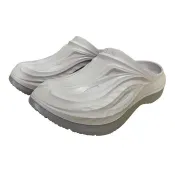 【Costco好市多】母子鱷魚 水陸雙色洞洞鞋 淺灰 B&M Amphibious Two-Tone Unisex Sandals Light Gray