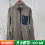 熱賣 登山徒步露營R1air彈性抓絨輕量保暖機能中層衣長袖t恤 男女可穿 日單潮牌 男女衕款 秋冬戶外 搖粒絨 自髮熱 