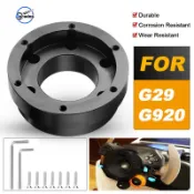 適用於羅技 G29 G920 G923 70mm 轉接板輪轂 Boss 適用於 13 英寸方向盤 PCD 賽車遊戲鋁改裝