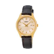 大高雄鐘錶城 seiko SK037精工 SK037 6N22-00N0J(SUR478P1) CS系列經典簡約皮帶女錶 / 米色面 29.9mm｜樂天領券現折★全館特惠中★指定刷卡回饋10%