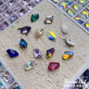 Rainbow Nail  美甲立體鑽 k9尖底鑽 K224-K239 花式冰塊鑽 美甲堆鑽 美甲大鑽 異形鑽