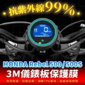 Honda Rebel500 500s 3M犀牛皮儀表板保護貼 高光霧面防刮貼膜 告別太陽紋與白化刮傷 最高等級的防護