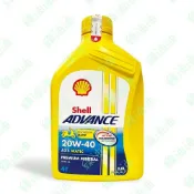 〔綠油油goo〕SHELL ADVANCE AX5 SCOOTER 4T 20W40 0.8L