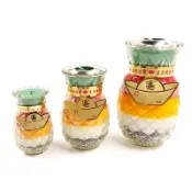幸福香堂 【酥油燈】五色旺來酥油燭 鳳梨蠟燭 轉運 補運