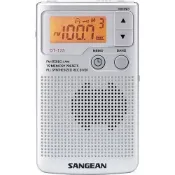 SANGEAN山進二波段調頻立體 / 調幅 數位式口袋型收音機 DT-125