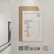 不二選 標示牌 指示牌 立牌 展架 宣傳牌 廣告牌 免運 開立發票 木紋簡約寫字樓電梯口樓層指引示導向標識貼牌大廳企業設計訂製做