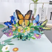 生日賀卡禮品架3d賀卡紙雕卡片母親節教師禮物生日禮物