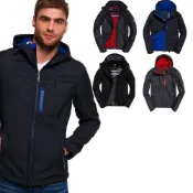 〈出清特賣〉 SUPERDRY 極度乾燥 SUPER DRY 男 風衣 連帽外套  防風衣 防潑水 耐寒