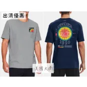  《美國大衛》Under Armour UA T恤 短T 短袖 上衣 衣服 安德瑪 復古 休閒 上著【1369036】