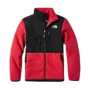 【The North Face】中性款 經典ICON 1995Denali抓絨外套.舒適立領(4NCJ-682 紅色 V)