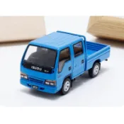 【六四分之一】Model one｜ISUZU ELF｜五十鈴 一路發 四門型小貨車｜1/64合金模型車