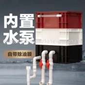 台灣出貨 可開票 內置水泵周轉箱淨水魚缸過濾過濾器滴流魚池工業魚盆外置循環系統 iput6z1a1e