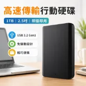 Toshiba東芝同款 500G硬碟 ✨【高速傳輸】500G 2.5吋行動硬碟 USB3.2 Gen1 黑色 輕巧便攜