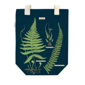 美國 Cavallini & Co.  復刻文房 蕨類植物  托特包 Tote Bag