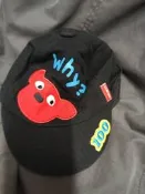 why and 1/2  普普熊 童帽  682分娃娃1