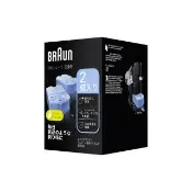 【BRAUN 百靈】電動刮鬍刀專用匣式清潔液 CCR2(2入/1組原裝公司貨)