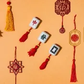 【快速出貨】財神到 大三元 (麻將吊飾)|新年|馬年布置|春節|春聯