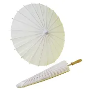 旻泉精品批發網 16吋 空白紙傘 DIY彩繪紙傘 直徑40cm/一支入(促80) 彩繪紙傘空白傘 彩繪傘 表演傘 畫畫傘 手工傘 塗鴉傘 白色綿紙傘-AA6353【APP滿額下單10%點數(單一帳號最高1000點)】9/30止