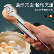 食物夾 矽膠煎夾 厚牛排煎鏟夾 不鏽鋼夾 316不鏽鋼夾子廚房食品夾加厚燒烤烘焙油炸牛排夾防燙麪包烤肉夾s_jbs