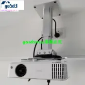 金發+弔頂壁掛萬能通用激光電視工程小米明基伸縮投影機弔架