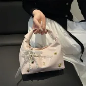 👜簡約百搭👜-超火小包包女2025新款洋氣百搭斜挎包今年流行爆款韓系女士餃子包