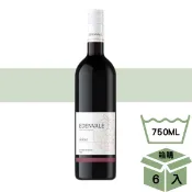 【HOTAI購】【樂和諧】澳洲 EDENVALE 伊威養生葡萄飲 西拉子 無酒精紅酒 750ML*6瓶 VEGAN