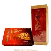 《瀚軒》精選天地人韓國人蔘茶＋上選美國粉光蔘茶各1盒