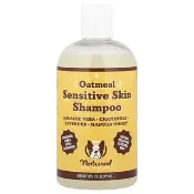 【iHerb】Natural Dog Company, 燕麥敏感皮膚洗髮水，狗用，無香型，12 液量盎司（355 毫升）