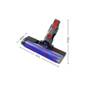 (店+)適配Dyson吸塵器刷頭 V7V8V10V11綠光絨毛吸頭 戴森V12/SV18 Digital slim軟絨地板刷頭