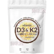 御玖堂✨美國正品✨維生素D3+K2膠✨Vitamin K2 Capsules+Vitamin D3維生素 300粒