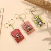 新款媽祖白沙屯鑰匙扣御守香囊空袋隨身刺繡香包錦囊包包吊飾