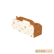 【柚子烘焙食品】3入手提蛋塔盒-小甜星 杯子蛋糕盒 慕斯 奶酪 月餅盒 包裝盒 禮盒 蛋塔盒 蛋塔包裝盒
